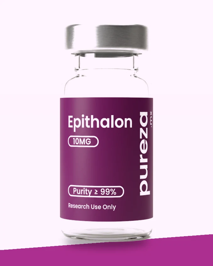 Vial de Epithalon 10 mg, grado investigación, Pureza