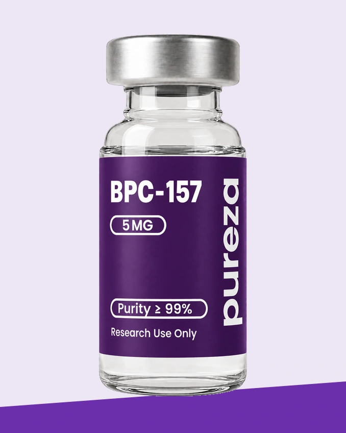 BPC-157, 5 mg, Pureza research material
