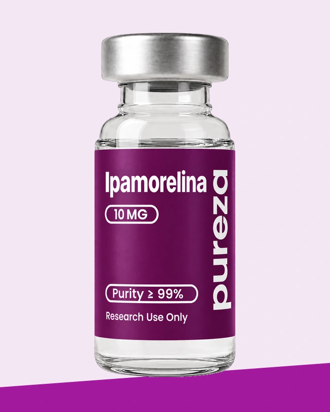 Ipamorelin, 10 mg, Pureza research material