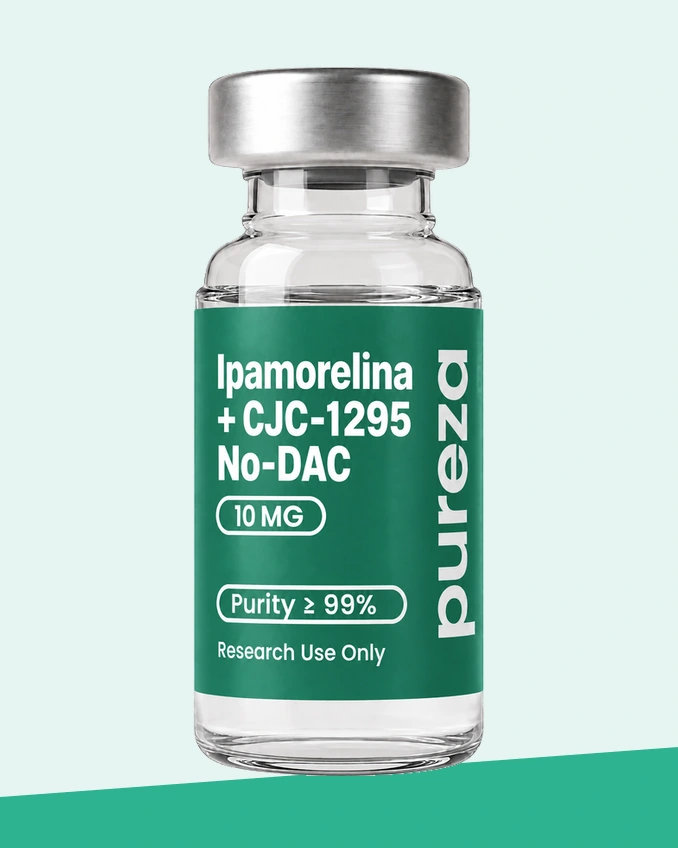 Ipamorelin + CJC-1295 No-DAC, 10 mg, Pureza research material