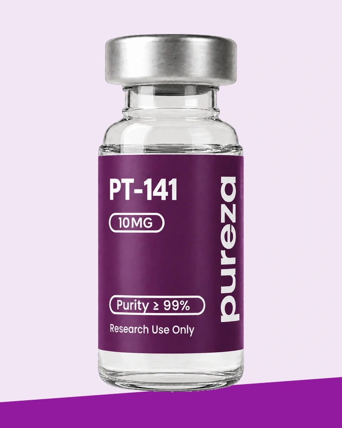 PT-141, 10 mg, Pureza research material