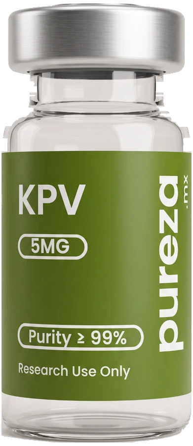Vial de KPV 5 mg, grado investigación, Pureza