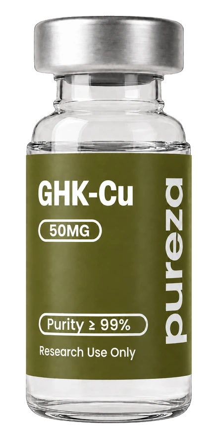 Vial de GHK-Cu 50 mg, grado investigación, Pureza