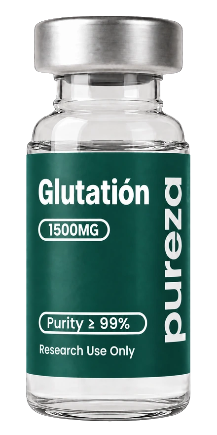 Vial de Glutatión 1500 mg, grado investigación, Pureza