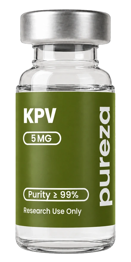 Vial de KPV 5 mg, grado investigación, Pureza